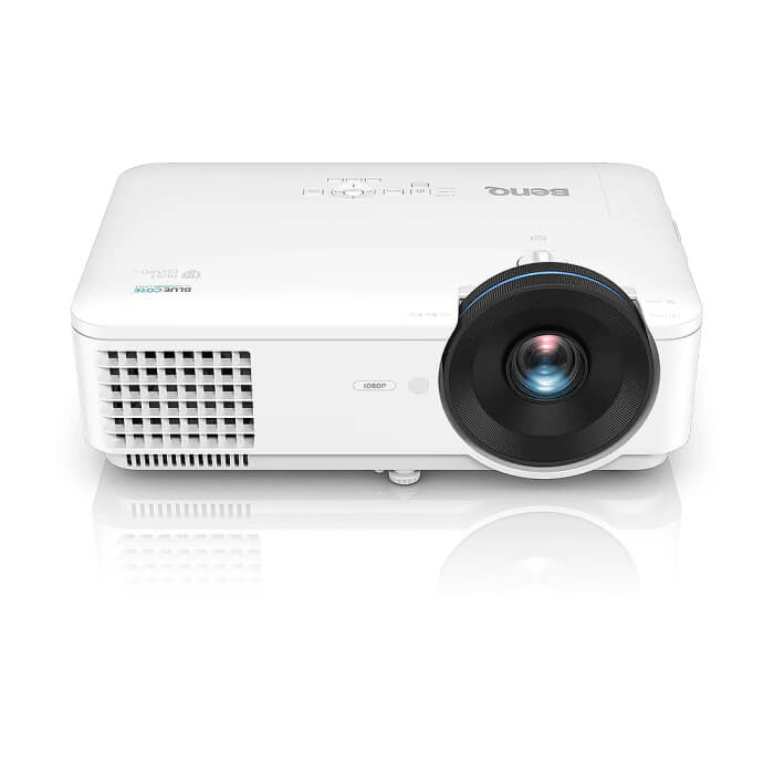 BenQ LH720, DLP, BlueCore Laser, FHD 1920x1080, 4000 ANSI Lumens, 100000:1, Zoom 1.5x, 90% Rec.709, IP5X dustproof, Infographic Mode, VGA, HDMI, S-Video, RCA, 12V Trigger, USB TypeA (1.5A), RS232, LAN (RJ45), Speaker 10W, White ID 65813