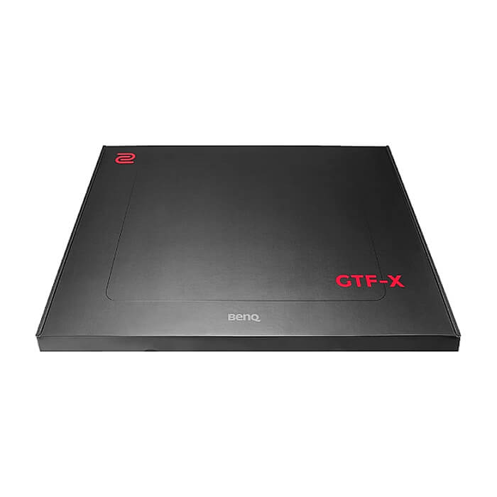 BenQ ZOWIE GTF-X Large 470x390 mm, Gaming Mouse Pad for Esports, Cloth surface, Rubber Base Softness Medium, Thickness 3.5 mm, Stitched edges, Low friction surface, Combination of (тъмнейл - 5)