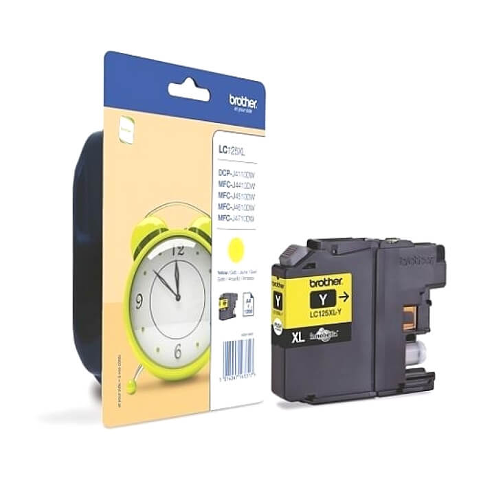 Brother LC-125 XL Yellow Ink Cartridge for MFC-J4510DW ID 69991 на супер цена