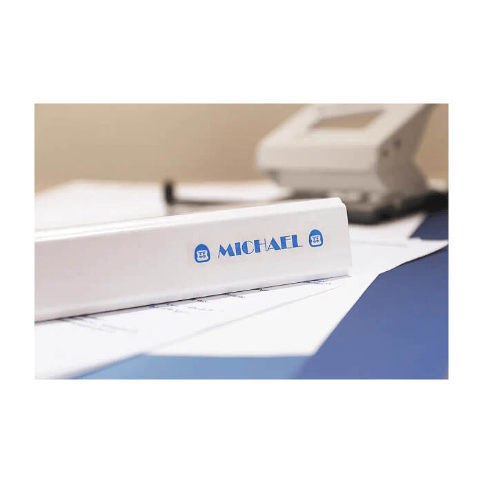 Brother TZe-133 Tape Blue on Clear, Laminated, 12mm, 8m - Eco ID 70764 (тъмнейл - 2)