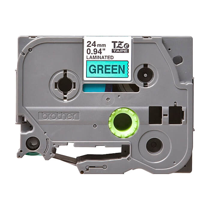 Brother TZe-751 Tape Black on Green, Laminated, 24mm, 8 m - Eco ID 70716 на супер цена
