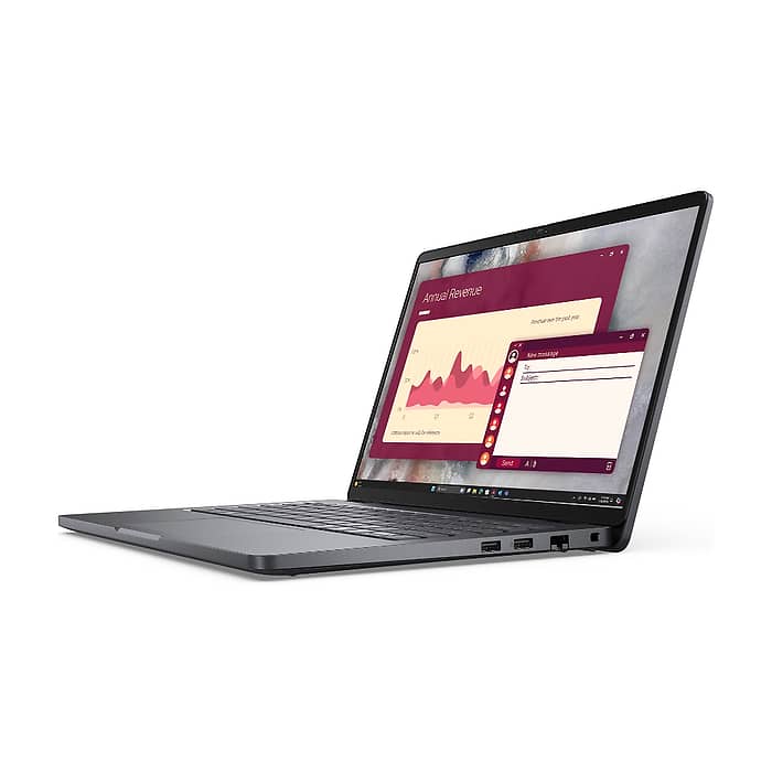 Dell Pro 14 PC14250, Intel Core Ultra 7 255U (12 TOPS NPU, 12 cores, up to 5.2 GHz), 14" FHD+(1920x1200) IPS, 300nits AG, 16 GB: 1 x 16 GB, DDR5, 5600 MT/s, 1 TB SSD, Intel gr ID 99502 (тъмнейл - 3)