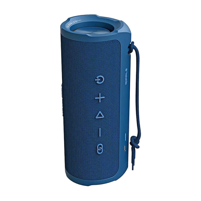 HiFuture Ripple Blue, 2-Way Speaker System, 20W*1+10W*1, IPX7 Waterproof, Up to 12 Hours Playtime, Bluetooth 5.3, Pair to Play (TWS Mode) ID 94762 на супер цена