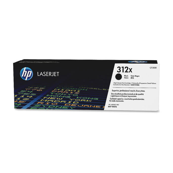 HP 312X High Yield Black Original LaserJet Toner Cartridge ID 68756