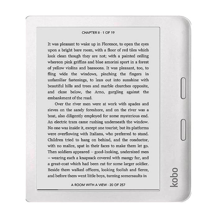 Kobo Libra Colour e-Book Reader, E Ink Kaleido touchscreen 7 inch, 1680 x 1264, 32 GB, 2 GHz, Greutate 0.215 kg, Wireless Da, Comfort Light PRO, IPX8 - up to 60 mins in 2 metres of water, 15 file formats supported natively, White ID 77881 на супер цена