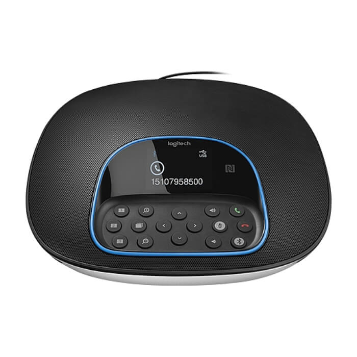 Logitech ConferenceCam Group, Full HD, Up To 14 Seats, Remote Control, HD Zoom, Autofocus, Black ID 71190 (тъмнейл - 4)
