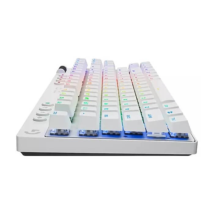 Logitech G PRO X TKL LIGHTSPEED Gaming Keyboard - WHITE - US INT'L - 2.4GHZ/BT - N/A - EMEA28-935 - TACTILE (тъмнейл - 3)