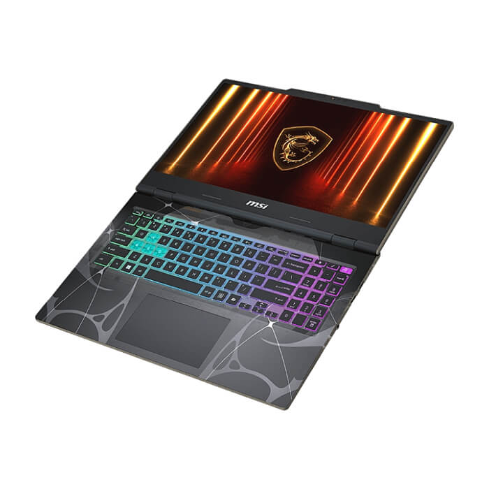 MSI Cyborg 15 B2RWEKG, Intel Core 5 210H (8C/12T, up to 4.8GHz, 12MB), GeForce RTX 5050 8GB GDDR7 440 AI TOPS, 15.6" FHD (1920x1080), 144Hz, IPS-Level, 16GB DDR5 2x8 5600MHz, ID 93937 (тъмнейл - 4)