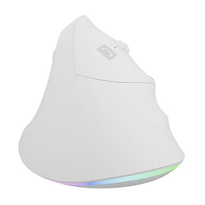 Natec Vertical Mouse Crake 2 Pro 12800DPI Optical White на супер цена