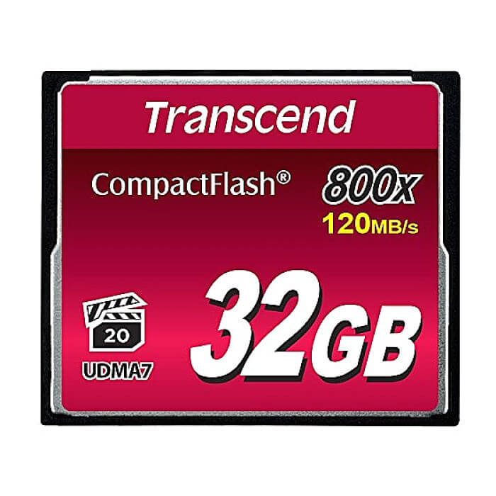 Transcend 32GB CF Card (800X) ID 74018 на супер цена