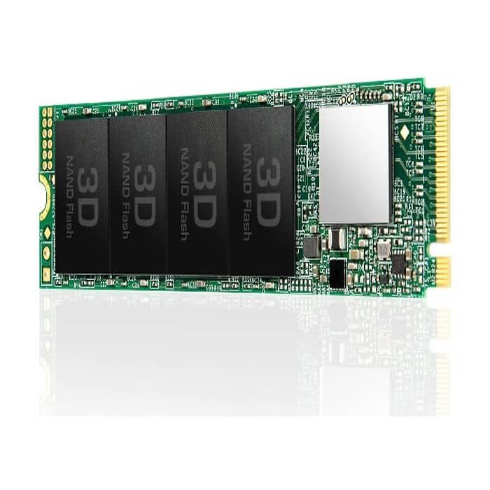 Transcend 512GB, M.2 2280, PCIe Gen3x4, 3D TLC, DRAM-less ID 73345 (тъмнейл - 2)