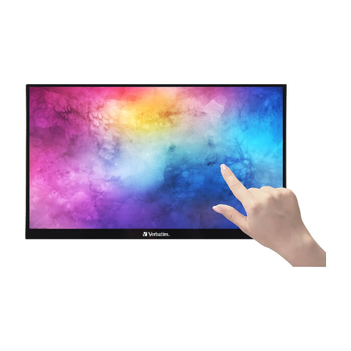 Verbatim PMT-14 Portable Touchscreen Monitor 14" Full HD 1080p Metal Housing ID 64825 на супер цена