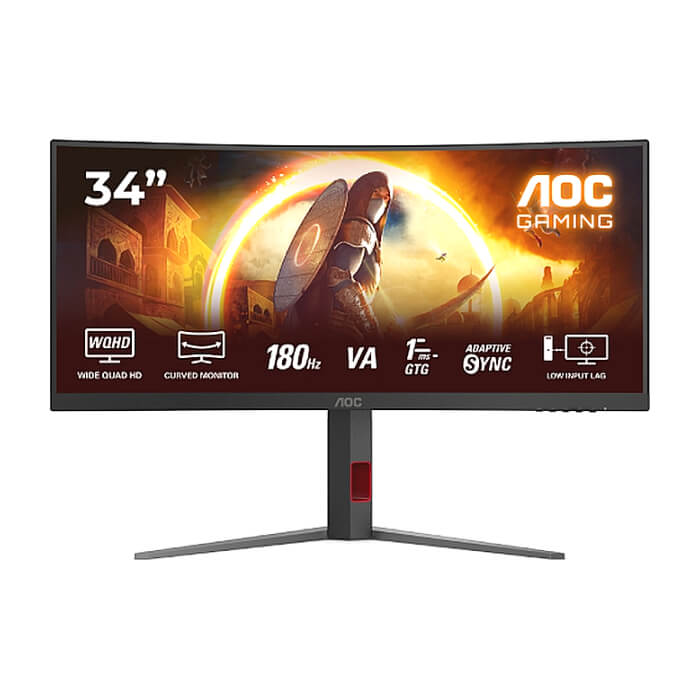 AOC CU34G4, 34" Curved 1500R ID 89507 на супер цена