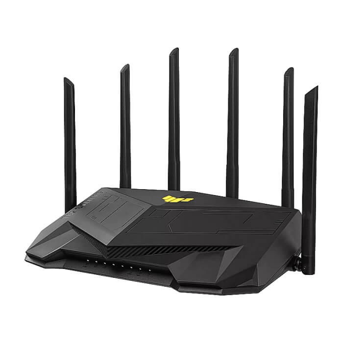 Asus Gaming Wireless TUF Router AX6000, Dual-Band, Quad-Core 2.0GHz CPU, 256MB/512MB Flash/RAM, 2.5G dual-port, AiProtection Pro, Adaptive QoS, VPN Fusion, IPTV, OFDMA, MU-MIMO, Be (тъмнейл - 4)