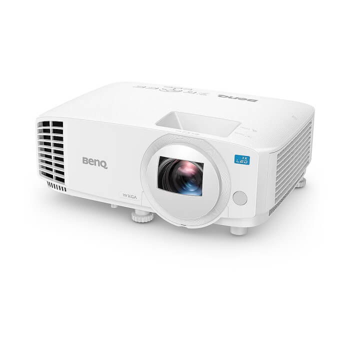 BenQ LW500ST DLP, WXGA, Brightness 2000AL; High contrast 100,000:1; LED light source; Throw ratio: 0.72 ~ 0.87; 20,000 hrs life; Noise level: 28 dB (Eco mode); HDMI x 2; 2D keystone, Corner fit, Screen Fill (4:3 XGA EDID) ID 76913 (тъмнейл - 2)