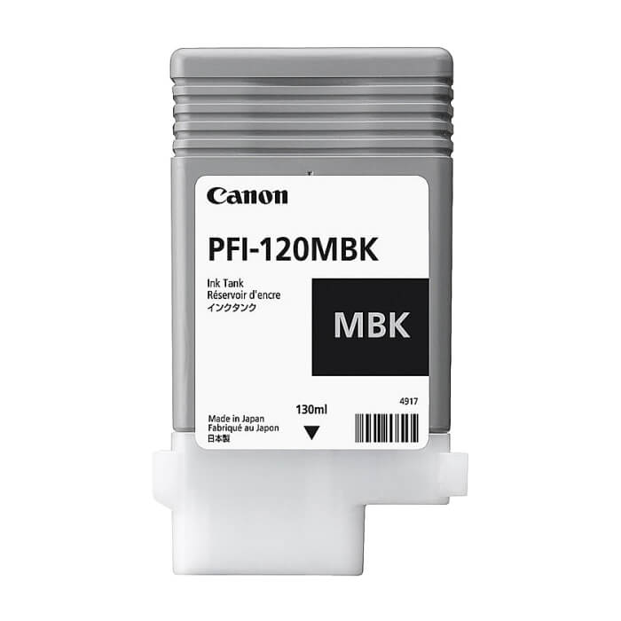 Canon Pigment Ink Tank PFI-120, Matte Black ID 70573 Canon Pigment Ink Tank PFI-120, Matte Black ID 70573