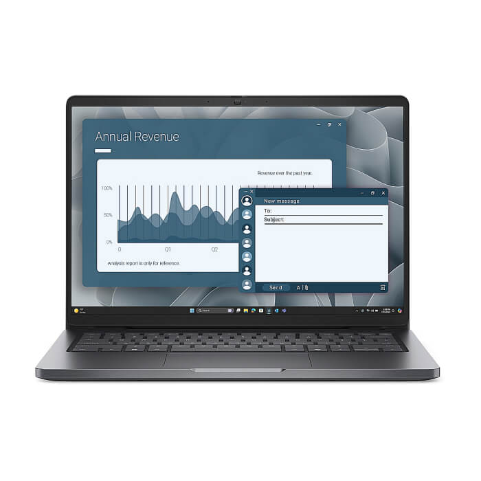 Dell Pro 14 PC14255, AMD Ryzen 5 PRO 230 (22 MB cache, 6cores, up to 4.9 GHz, 16 TOPS NPU), 14" FHD+(1920x1200) IPS, 300nits AG, 16 GB: 1 x 16 GB, DDR5, 5600 MT/s, 512 GB SS ID 90463 на супер цена от GT Computers Dell Pro 14 PC14255, AMD Ryzen 5 PRO 230 (22 MB cache, 6cores, up to 4.9 GHz, 16 TOPS NPU), 14" FHD+(1920x1200) IPS, 300nits AG, 16 GB: 1 x 16 GB, DDR5, 5600 MT/s, 512 GB SS ID 90463 на супер цена