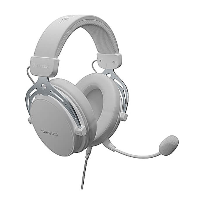 Genesis Headset Toron 531 With Microphone White ID 92368 (тъмнейл - 4)