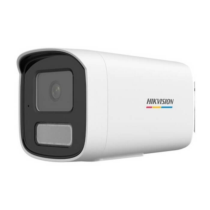 HikVision 4 MP ColorVu 3.0 Fixed Bullet Network Camera, 2.8 mm, F1.0, IR, White Light up to 50m, H.265+, IP67, built-in microphone, 12Vdc/PoE 7.68W ID 99012 (тъмнейл - 2)