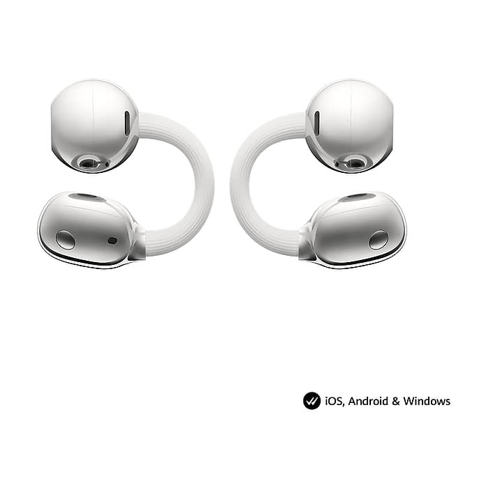 Huawei FreeClip 2 Robin-T10 White + Flicka Air (тъмнейл - 2)