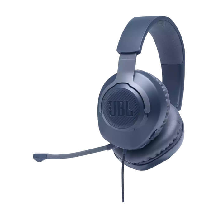 JBL QUANTUM 100 BLU Wired over-ear gaming headset with a detachable mic ID 74609 (тъмнейл - 4)