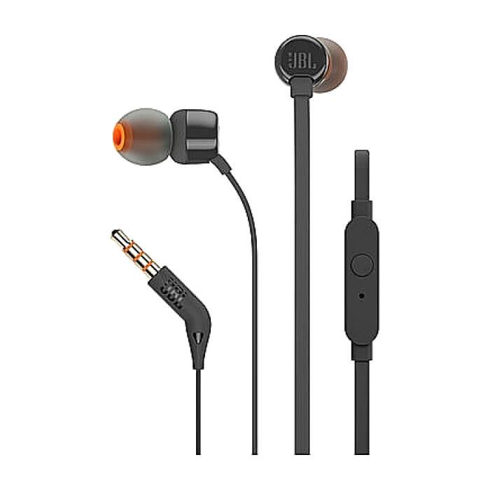 JBL T110 BLK In-ear headphones ID 64755 на супер цена от GT Computers JBL T110 BLK In-ear headphones ID 64755 на супер цена