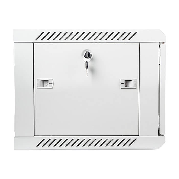 Lanberg rack cabinet 19” wall-mount 6U / 600x450 for self-assembly (flat pack), grey ID 71900 (тъмнейл - 4)