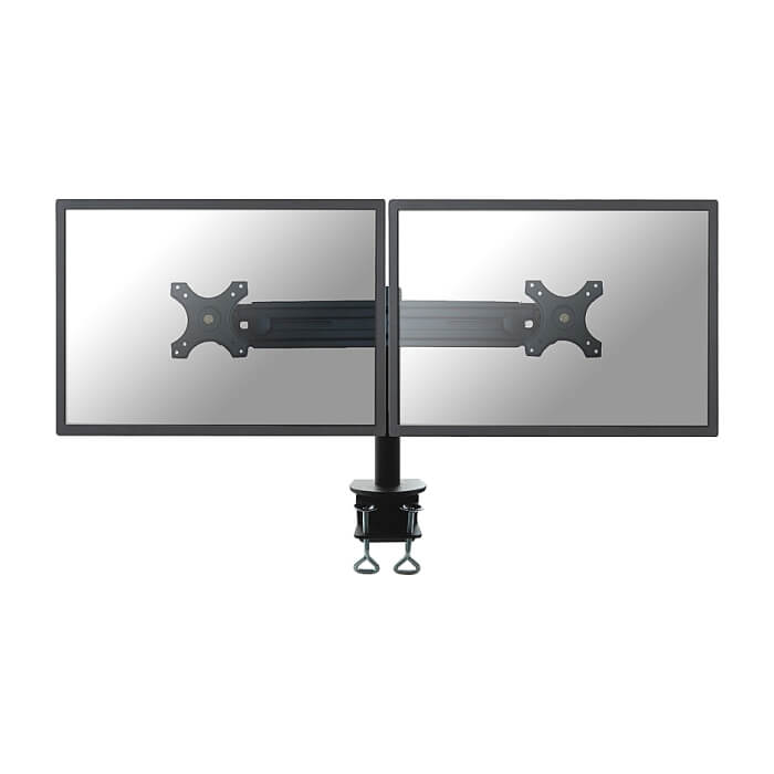 Neomounts by NewStar Flat Screen Desk Mount (clamp) for 2 Monitor Screens ID 66820