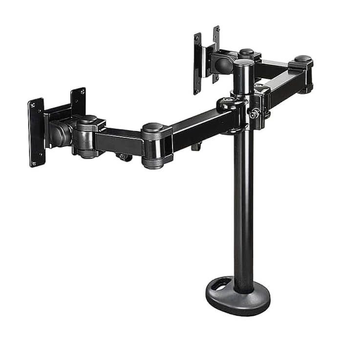 Neomounts by NewStar Flat Screen Desk Mount (grommet) for 2 Monitor Screens ID 66774