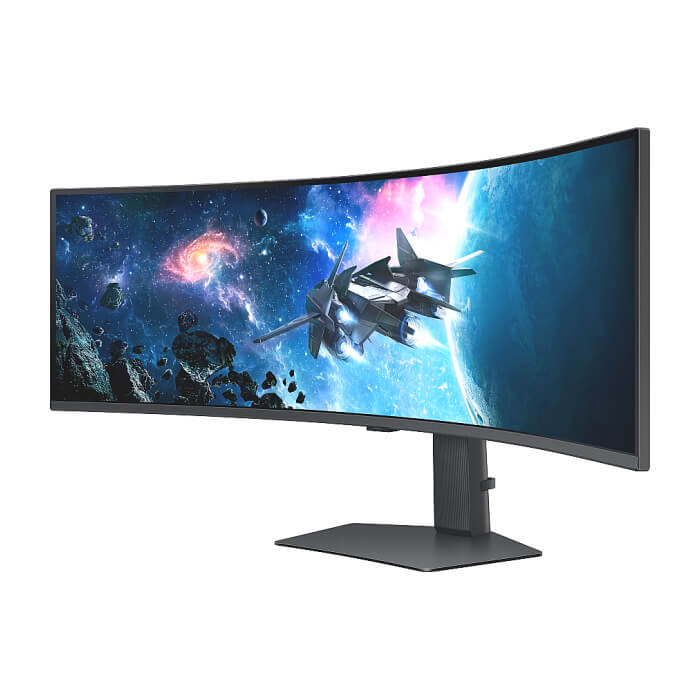 Samsung LS49CG950, 49" Odyssey G9 GAMING, Curved VA, 1000R, 240Hz, 32:9, 5120 x 1440, 450 cd/m2, Display Port, HDMI, Micro HDMI, USB Hub, Black ID 76845 (тъмнейл - 2)
