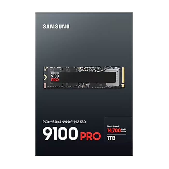 Samsung SSD 9100 PRO 1TB PCIe 5.0 NVMe 2.0 M.2 Read 14700 MB/s Write 13300 MB/s ID 97584 (тъмнейл - 5)