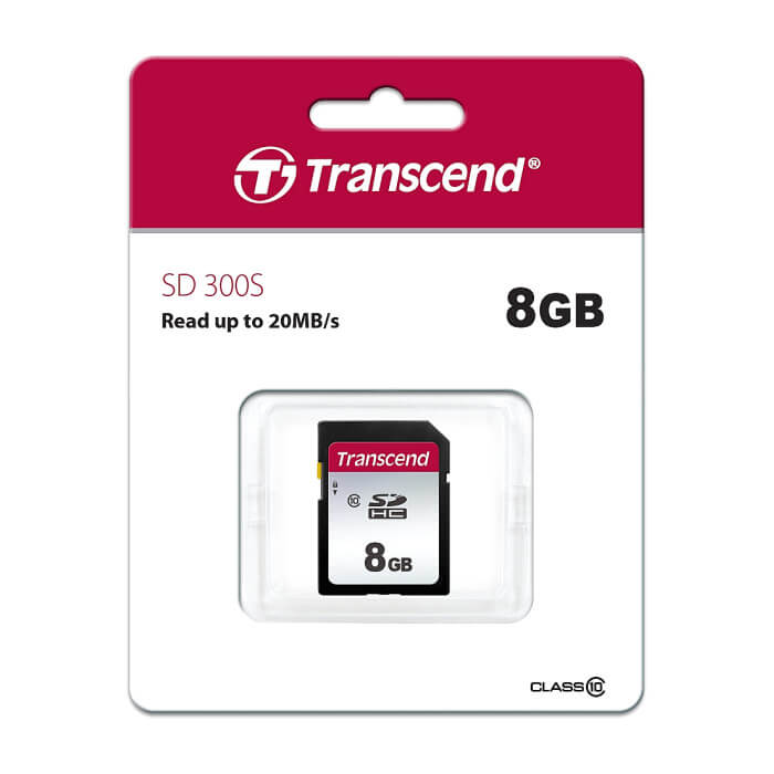 Transcend 8GB, SD Card, Class10 ID 74040 (тъмнейл - 2)