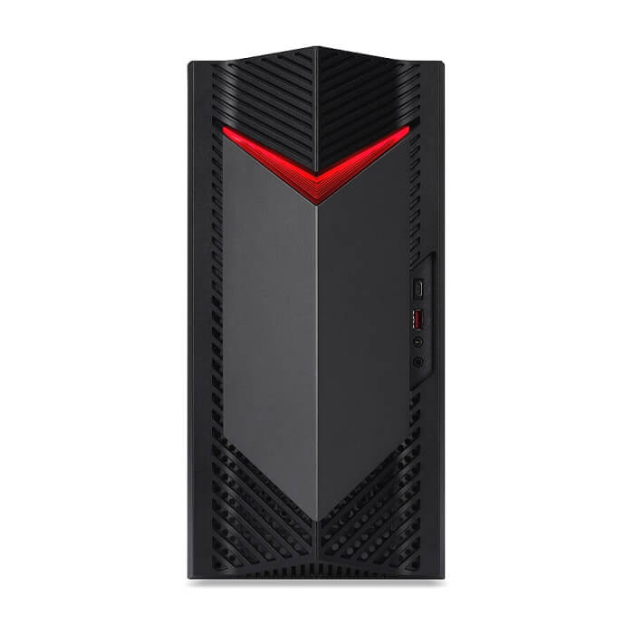 Acer Nitro N50-656, Intel Core i7-14700F (up to 5.40 GHz, 33MB), 32GB DDR5 5600MHz (2*16GB), 1TB SSD 1*M.2 free, GeForce RTX 5060 8GB GDDR7, No DVD, 3* USB 3.2, Type-C, 4*USB.2.0, ID 93585 (тъмнейл - 4)
