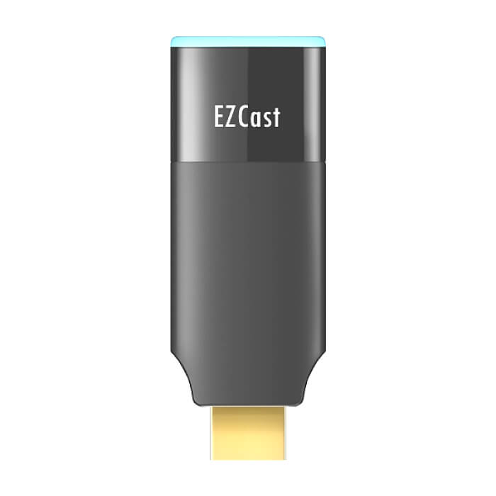 Aopen EZCast 2 HDMI Dongle Wireless Plug&Play Display Receiver with external antenna, Wifi Dual Band 2.4G/5G 802.11ac, 3840x2160@30p, HDMI 1.4, Streaming YouTube, Compatible with Android, iOS, Windows, MacOS, DLNA, Miracast, Airplay mirroring на супер цена
