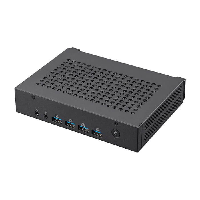 Asus ExpertCenter Barebone mini PC, PN43-BBN200MD, Intel N200, 1*M.2 Slot, INTEL Wi-Fi 6 + BT5.0(2*2), Without Os, Black ID 89943 (тъмнейл - 3)