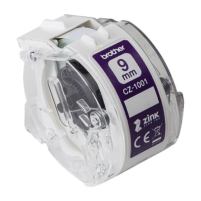 Brother Continuous Paper Tape (Full colour, Ink-free 9mm) ID 70798 (тъмнейл - 2)