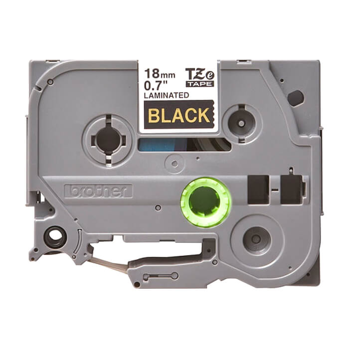 Brother TZe-344 Tape Gold on Black, Laminated, 18mm, 8m - Eco ID 70740 на супер цена