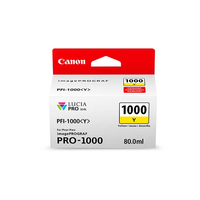 Canon PFI-1000 Y ID 69686 на супер цена от GT Computers Canon PFI-1000 Y ID 69686 на супер цена