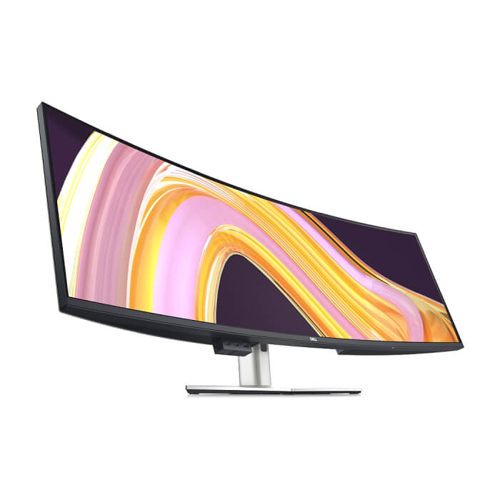 Dell U4924DW, 49" Curved  Dual QHD, IPS AG, UltraSharp, 5ms, 2000:1, 350 cd/m2, 5120 x 1440, 100% sRGB, HDMI, DP, USB-C hub, RJ45, PD 90W, Speakers, Audio line-out, Height Ad ID 92910 (тъмнейл - 2)