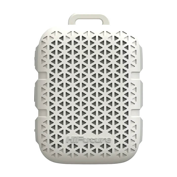 HiFuture Pocket S Beige, Bluetooth 5.4, IPX7 Waterproof, 5W Output, Pair to Play (TWS Mode), Up to 8 Hours Playtime, Support Clip for Wear, Support Magnetic ID 94781 на супер цена