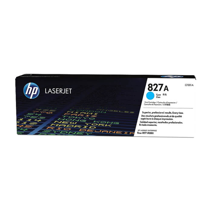 HP 827A Cyan LaserJet Toner Cartridge (CF301A) ID 68771 на супер цена от GT Computers HP 827A Cyan LaserJet Toner Cartridge (CF301A) ID 68771 на супер цена