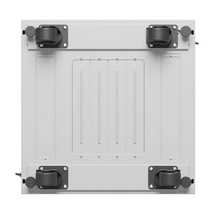 Lanberg rack cabinet 19" free-standing 15U/600x600 (flat pack) with glass door lcd grey v2 ID 87202 (тъмнейл - 4)