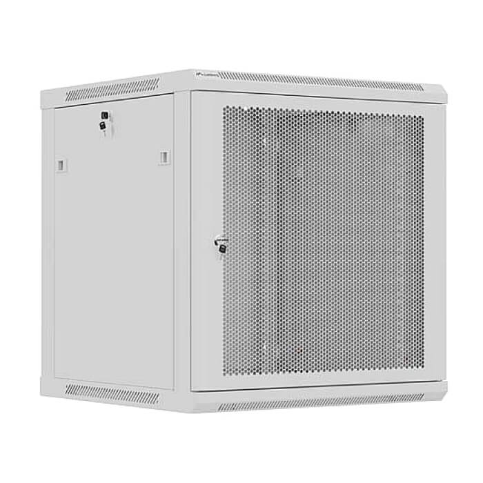 Lanberg rack cabinet 19" wall-mount 12U / 600x600 for self-assembly (flat pack), grey ID 92942 (тъмнейл - 2)