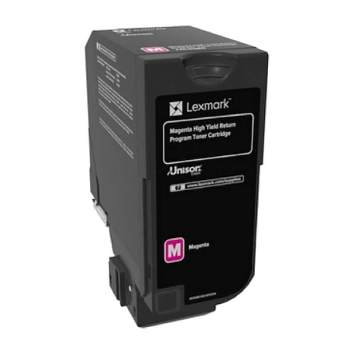 Lexmark 74C2HM0 CS725 Magenta Return Programme 12K Toner Cartridge ID 68194 на супер цена от GT Computers Lexmark 74C2HM0 CS725 Magenta Return Programme 12K Toner Cartridge ID 68194 на супер цена