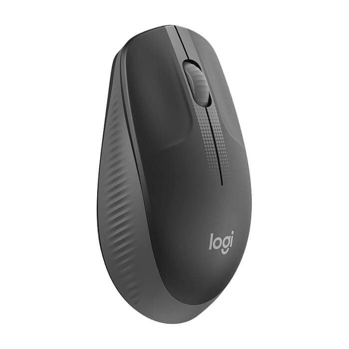Logitech M190 Full-size Wireless Mouse - CHARCOAL - 2.4GHZ - N/A - EMEA - M190 (тъмнейл - 2)