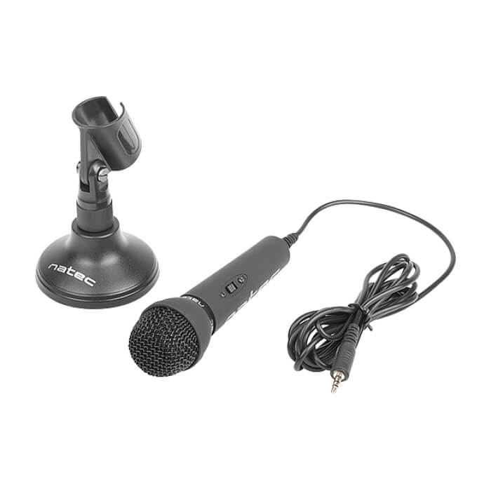 Natec microphone adder black ID 66363 (тъмнейл - 4)
