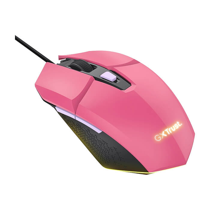 TRUST GXT109 Felox Gaming Mouse Pink (тъмнейл - 2)
