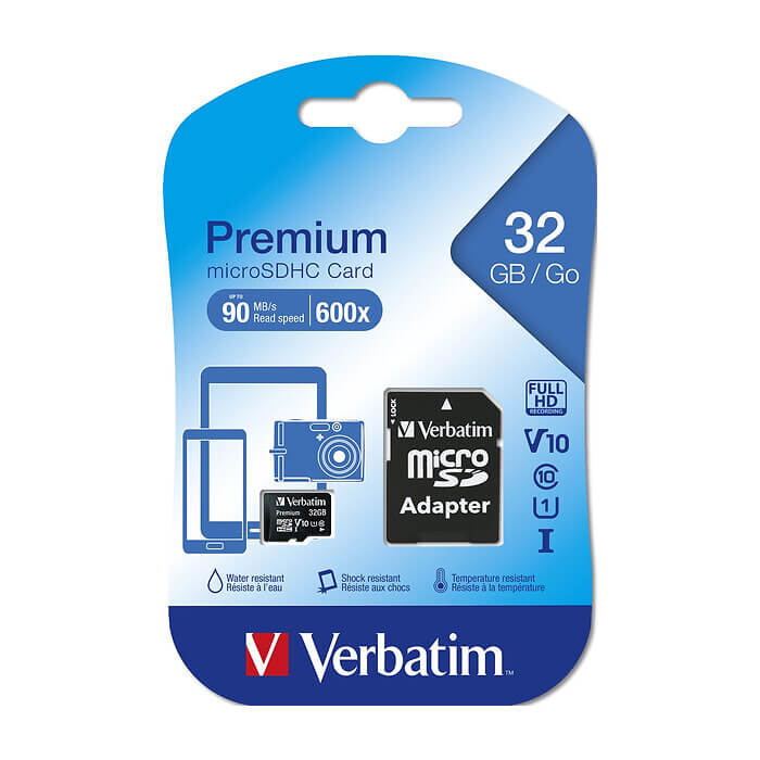 Verbatim micro SDHC 32GB Class 10 (Incl. Adaptor) ID 73945 на супер цена