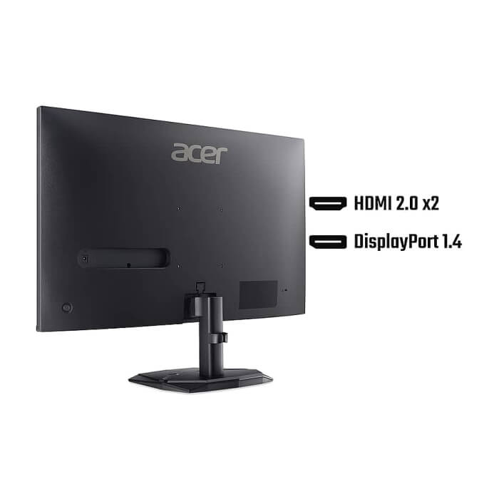 Acer Nitro KG240YW3bmiipx, 23.8'', FHD (1920X1080) IPS, ZeroFrame, FreeSync Premium 240Hz, 1ms/0.5ms GTG, 100M:1, 250nits, 99% sRGB, 2xHDMI, DP, Audio out, Tilt, Vesa, Bl ID 98609 (тъмнейл - 3)