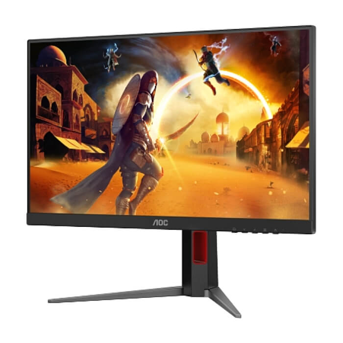 AOC 24G4HA, 23.8" IPS WLED, 1920x1080@200Hz, 1ms GtG, 0.5ms MPRT, 300cd m/2, 1000:1, 80M:1 DCR, Adaptive Sync, FlickerFree, Low Blue Light, 2Wx2, Tilt, Height Adjust, Pivot, Swivel, 2xHDMI, DP ID 89160 (тъмнейл - 4)